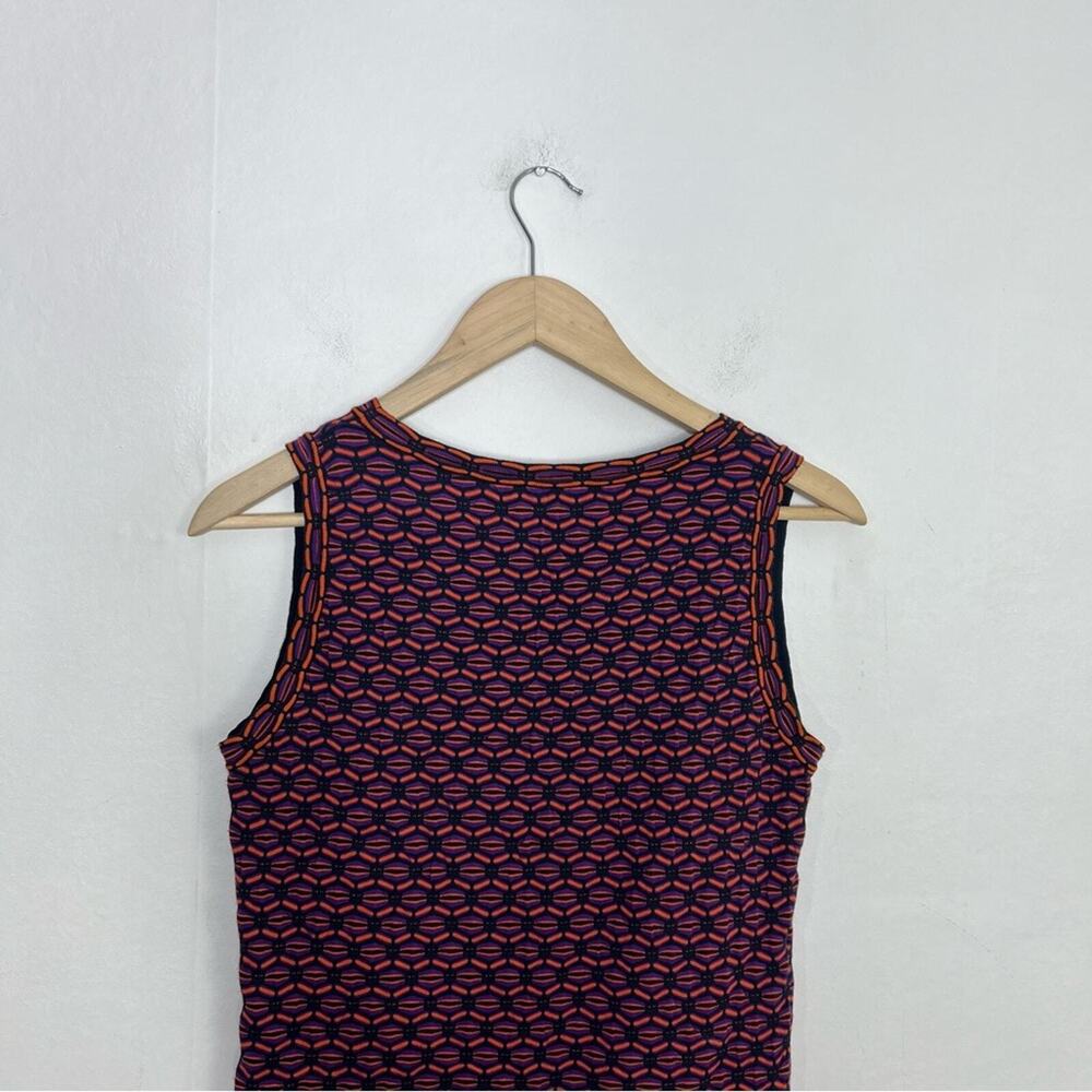 M by Missoni Classic Geometric Print Bodycon Shift Dress Size 44 or US Large - Picture 8 of 11